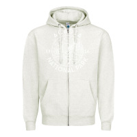 Oatmeal Heather a.ca.di.a national park 1916 mai.ne bar harbor t sh Zipper Hoodie - artisFamous