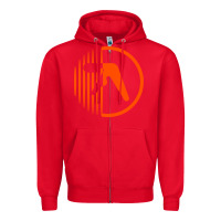 Red aphex military merch Zipper Hoodie - artisFamous