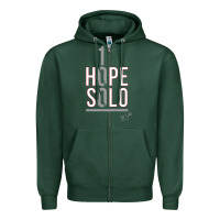 Sports Green 1 hope solo Zipper Hoodie - artisFamous