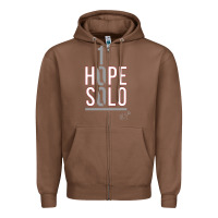 Chestnut 1 hope solo Zipper Hoodie - artisFamous