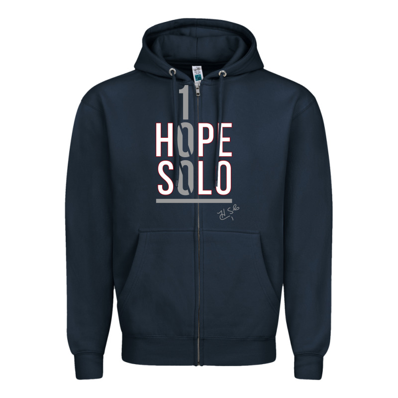 1 Hope Solo Zipper Hoodie by artisFamous | Teevron