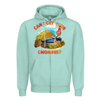 Seafoam taco gnome thinks you're cute Zipper Hoodie - artisFamous