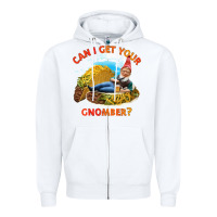 White taco gnome thinks you're cute Zipper Hoodie - artisFamous