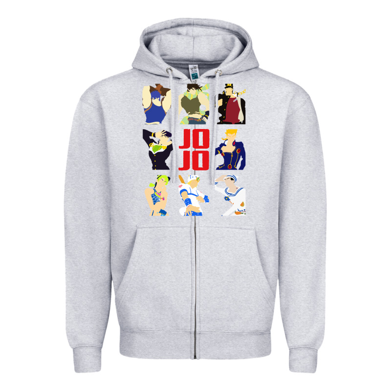 Jojo Adventure Zipper Hoodie by artisFamous | Teevron