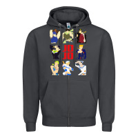 Smoke jojo adventure Zipper Hoodie - artisFamous