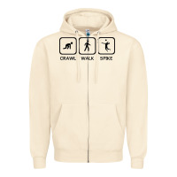 Sandshell crawl walk spike volleyball Zipper Hoodie - artisFamous