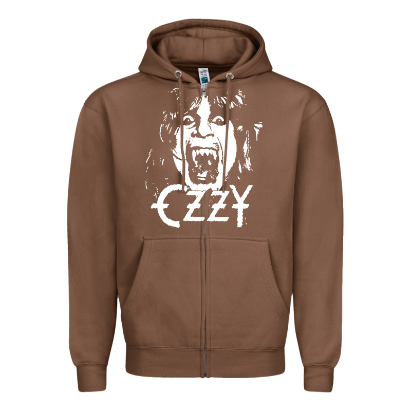 Crazy Train Vintage Rock Zipper Hoodie by artisFamous | Teevron