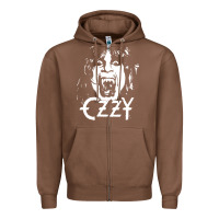 Chestnut crazy train vintage rock Zipper Hoodie - artisFamous