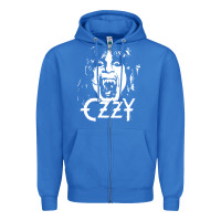 True Royal crazy train vintage rock Zipper Hoodie - artisFamous