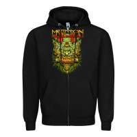 Black mastodon Zipper Hoodie - artisFamous