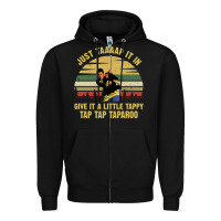 Black happy gilmore comedy Zipper Hoodie - artisFamous