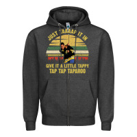Charcoal Heather happy gilmore comedy Zipper Hoodie - artisFamous