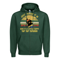 Sports Green happy gilmore comedy Zipper Hoodie - artisFamous