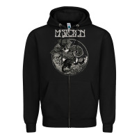 Black mastodon Zipper Hoodie - artisFamous
