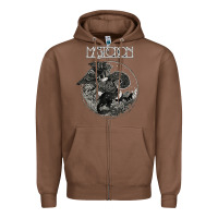 Chestnut mastodon Zipper Hoodie - artisFamous