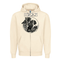 Sandshell mastodon Zipper Hoodie - artisFamous