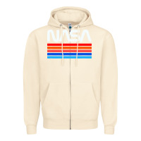 Sandshell vintage retro nasa Zipper Hoodie - artisFamous
