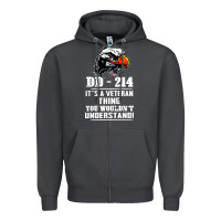 Smoke dd 214 Zipper Hoodie - artisFamous