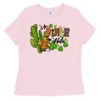 Bubblegum Pink un pinch able St. Patrick's Ladies Tee - FaDigitalArtStudio