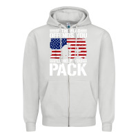 Dove Grey if the flag offends you Zipper Hoodie - artisFamous