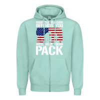 Seafoam if the flag offends you Zipper Hoodie - artisFamous