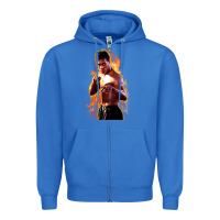 True Royal bruce leroy Zipper Hoodie - artisFamous