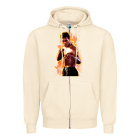 Sandshell bruce leroy Zipper Hoodie - artisFamous