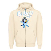 Sandshell blue cats Zipper Hoodie - artisFamous