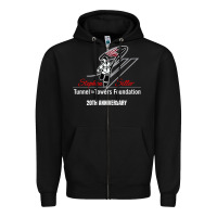 Black tunnel to towers foundation Zipper Hoodie - artisFamous