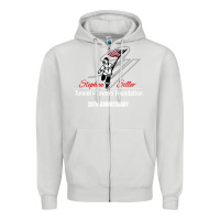 Dove Grey tunnel to towers foundation Zipper Hoodie - artisFamous
