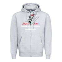 Heather Grey tunnel to towers foundation Zipper Hoodie - artisFamous