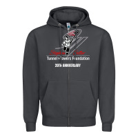 Smoke tunnel to towers foundation Zipper Hoodie - artisFamous