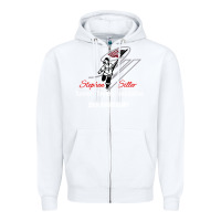 White tunnel to towers foundation Zipper Hoodie - artisFamous