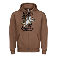 Chestnut soft kitty warm kitty Zipper Hoodie - artisFamous