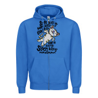 True Royal soft kitty warm kitty Zipper Hoodie - artisFamous