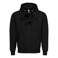 Black vandelay nyc Zipper Hoodie - artisFamous
