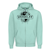 Seafoam vandelay nyc Zipper Hoodie - artisFamous