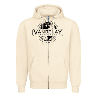 Sandshell vandelay nyc Zipper Hoodie - artisFamous