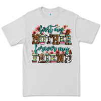 Dove Grey first my mother forever my friend Premium Tee - OliviaCreatesArt