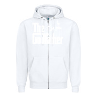 White the godfather original white title Zipper Hoodie - artisFamous