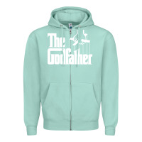 Seafoam the godfather original white title Zipper Hoodie - artisFamous