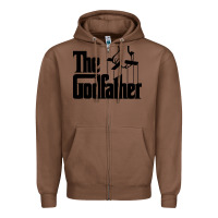 Chestnut the godfather original white title Zipper Hoodie - artisFamous