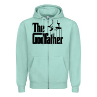 Seafoam the godfather original white title Zipper Hoodie - artisFamous