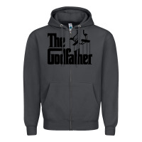 Smoke the godfather original white title Zipper Hoodie - artisFamous
