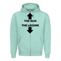 Seafoam the man the legend funny adult humor Zipper Hoodie - artisFamous