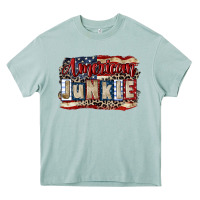 Arona American junkie 4th of july Heavy Core Tee - CowGirlArtShop