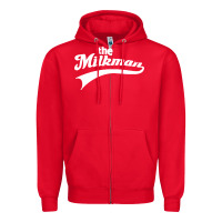 Red the milk man Zipper Hoodie - artisFamous