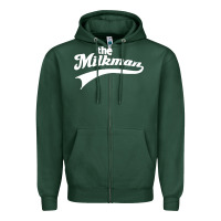 Sports Green the milk man Zipper Hoodie - artisFamous