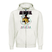 Oatmeal Heather a movie powerline Zipper Hoodie - artisFamous