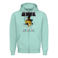 Seafoam a movie powerline Zipper Hoodie - artisFamous